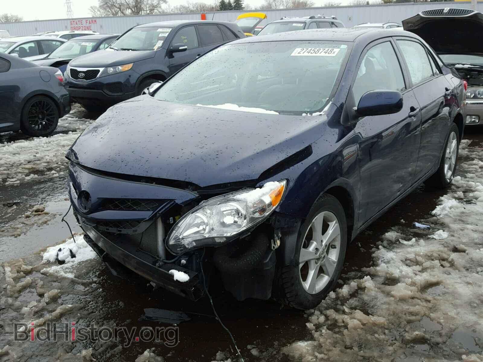 2011 TOYOTA COROLLA BA - VIN: 2T1BU4EE8BC555585 - Фото 2