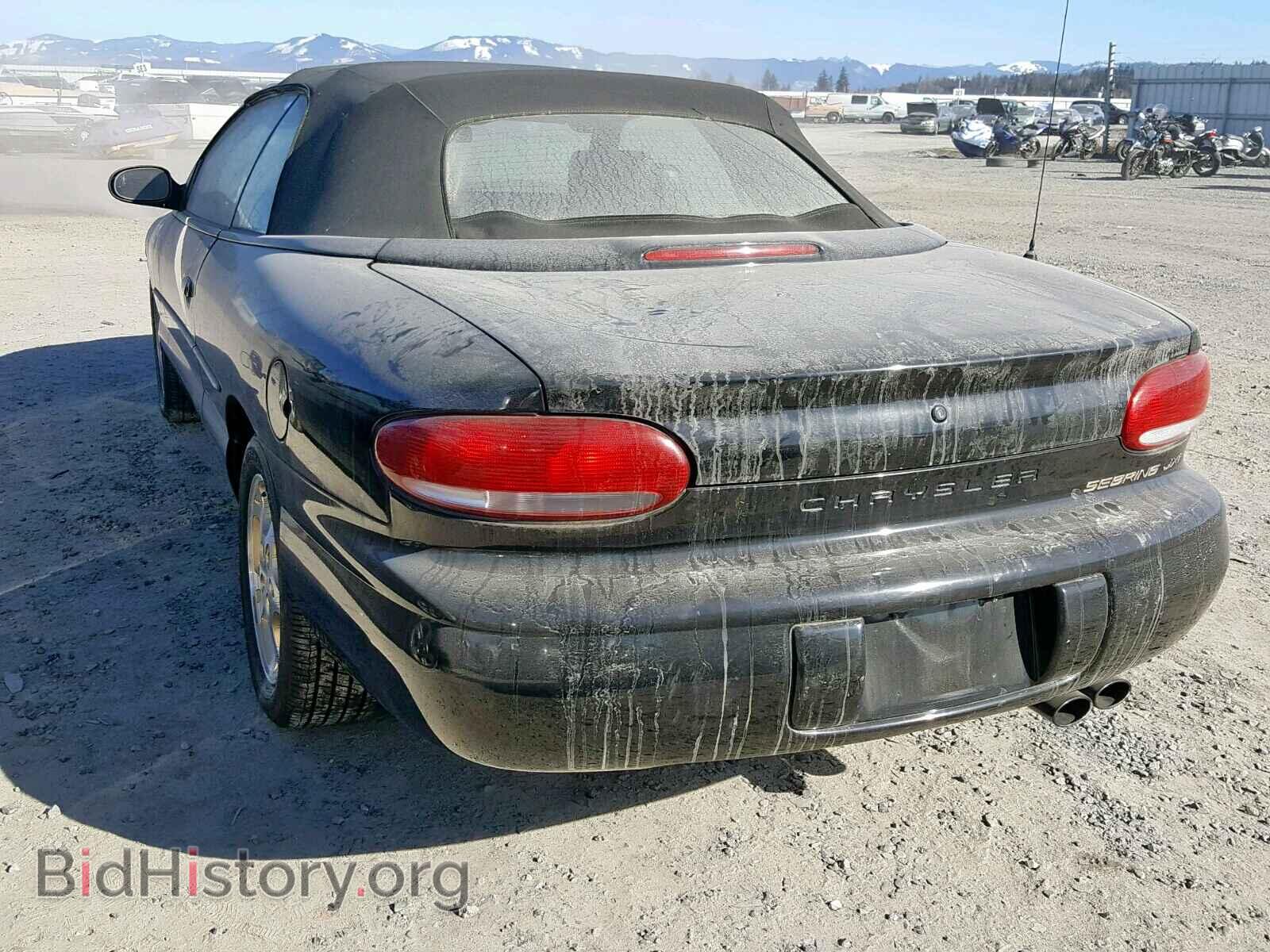 1998 CHRYSLER SEBRING - VIN: 3C3EL55H2WT270369 - Фото 3