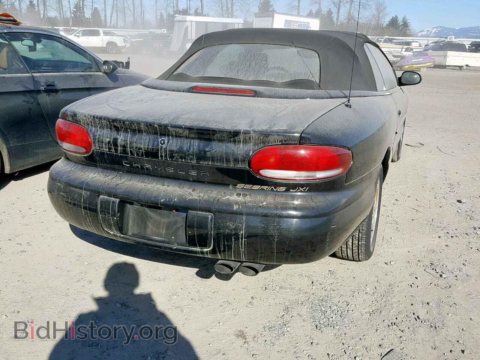1998 CHRYSLER SEBRING - VIN: 3C3EL55H2WT270369 - Фото 4