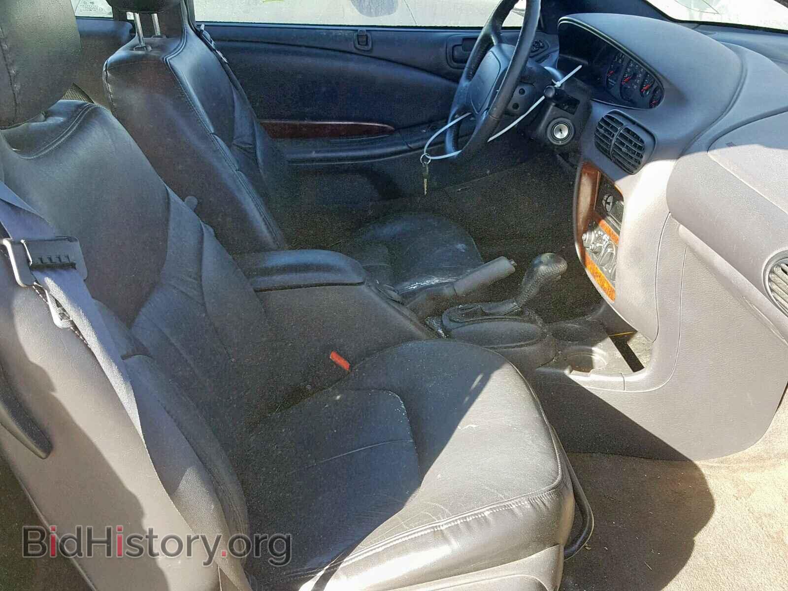 1998 CHRYSLER SEBRING - VIN: 3C3EL55H2WT270369 - Фото 5
