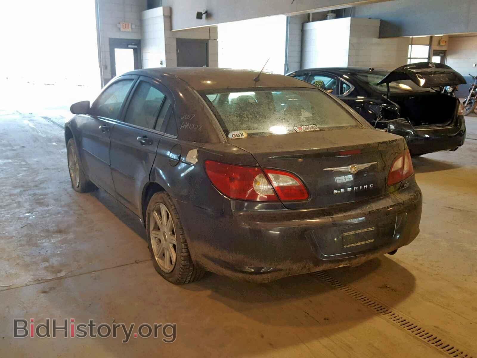 2007 CHRYSLER SEBRING - VIN: 1C3LC56R07N528615 - Фото 3