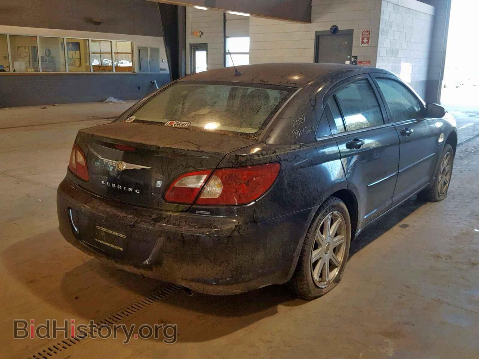 2007 CHRYSLER SEBRING - VIN: 1C3LC56R07N528615 - Фото 4