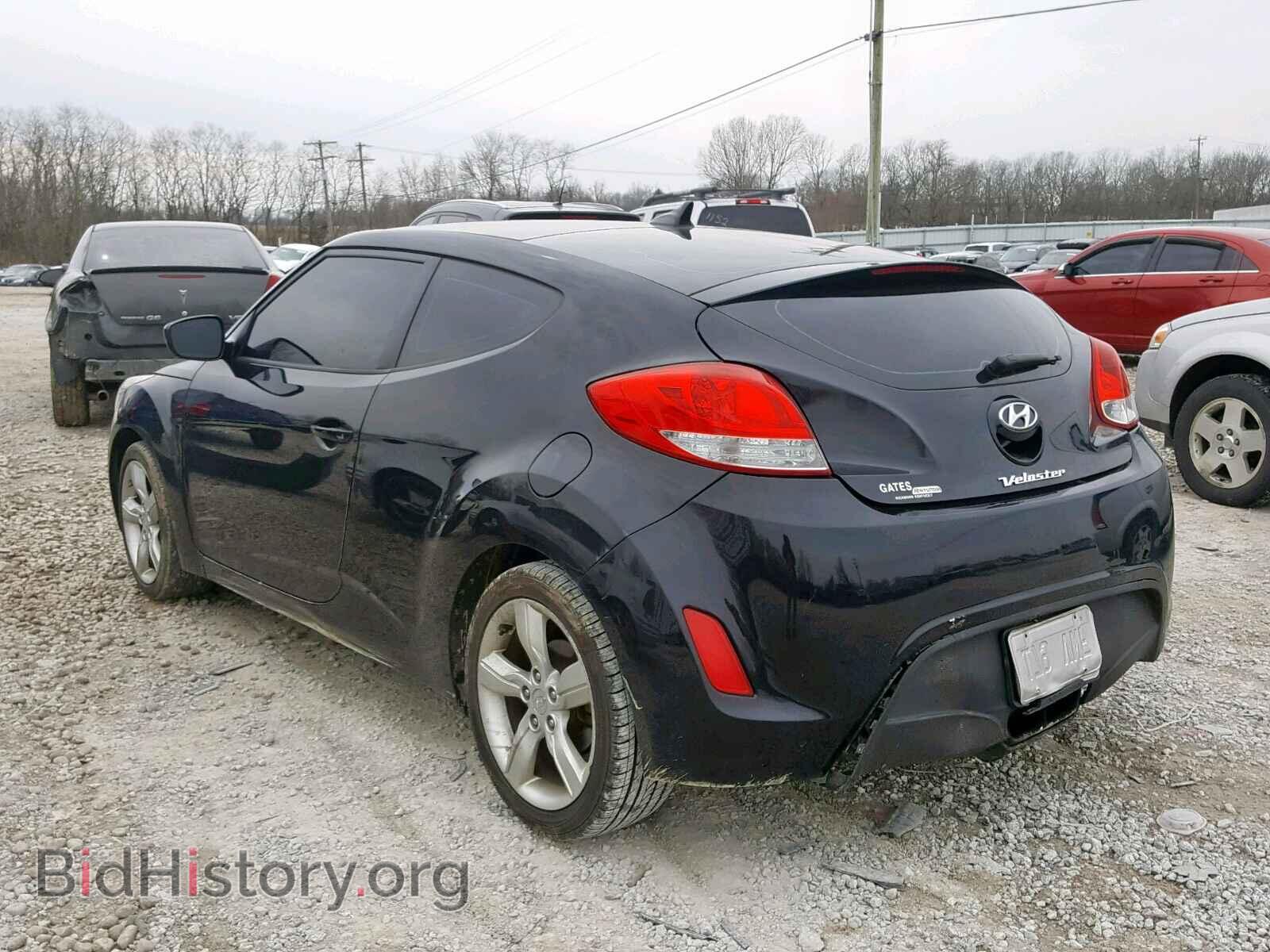 2013 HYUNDAI VELOSTER - VIN: KMHTC6AD6DU136863 - Фото 3