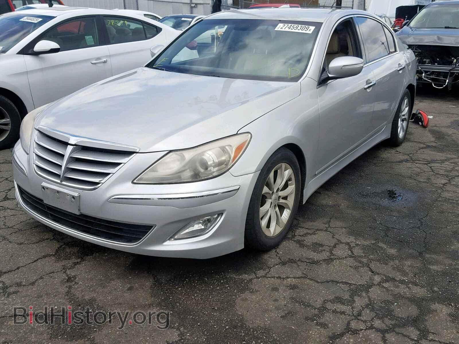 2012 HYUNDAI GENESIS - VIN: KMHGC4DD0CU185122 - Фото 2