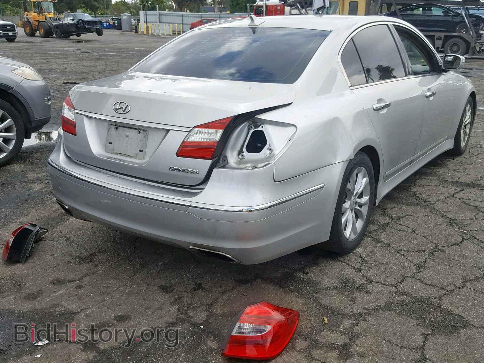 2012 HYUNDAI GENESIS - VIN: KMHGC4DD0CU185122 - Фото 4