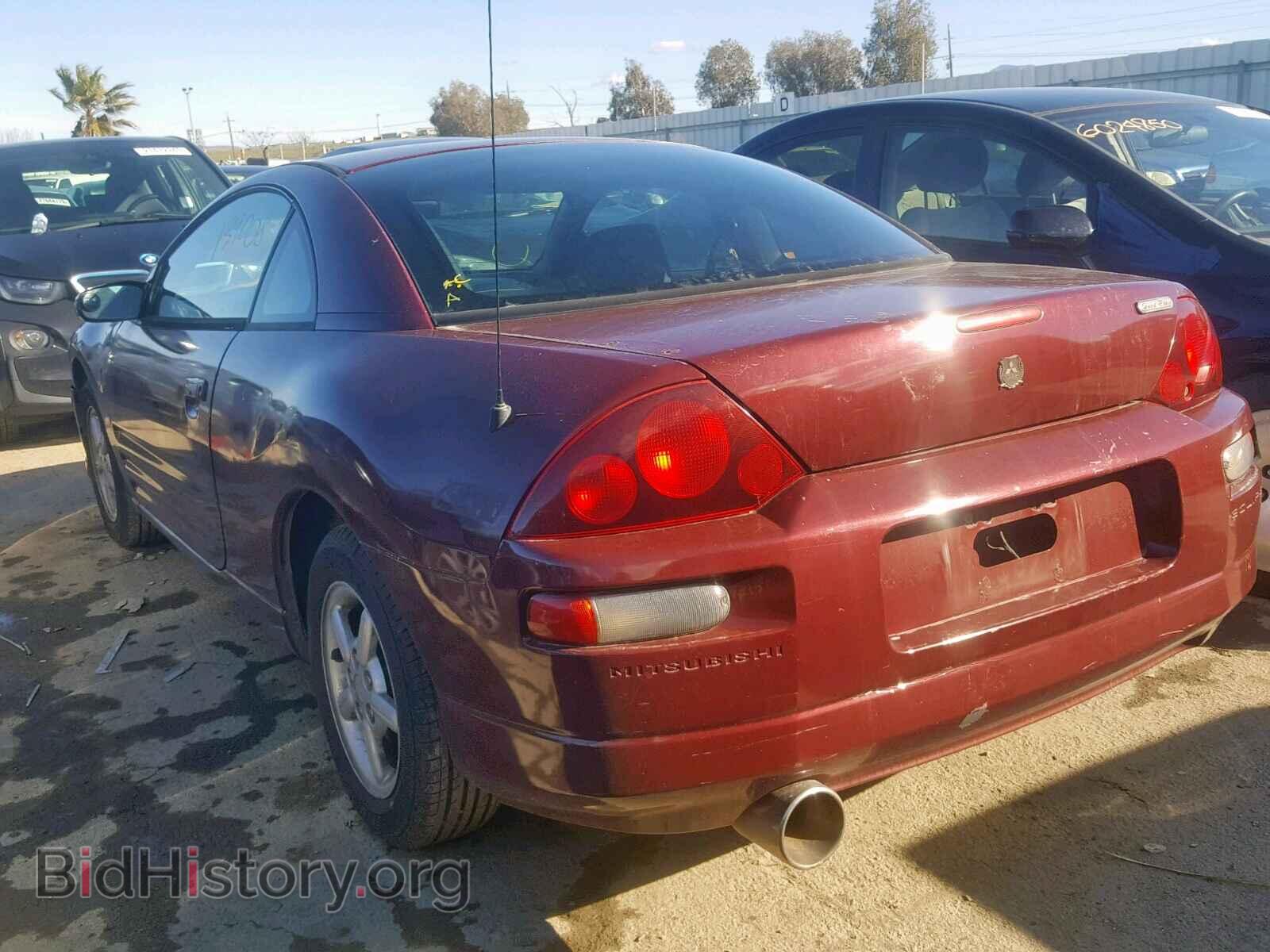 2001 MITSUBISHI ECLIPSE - VIN: 4A3AC34G11E160040 - Фото 3