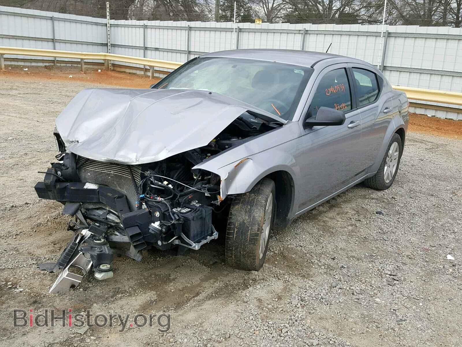 2014 DODGE AVENGER - VIN: 1C3CDZAB6EN144009 - Фото 2