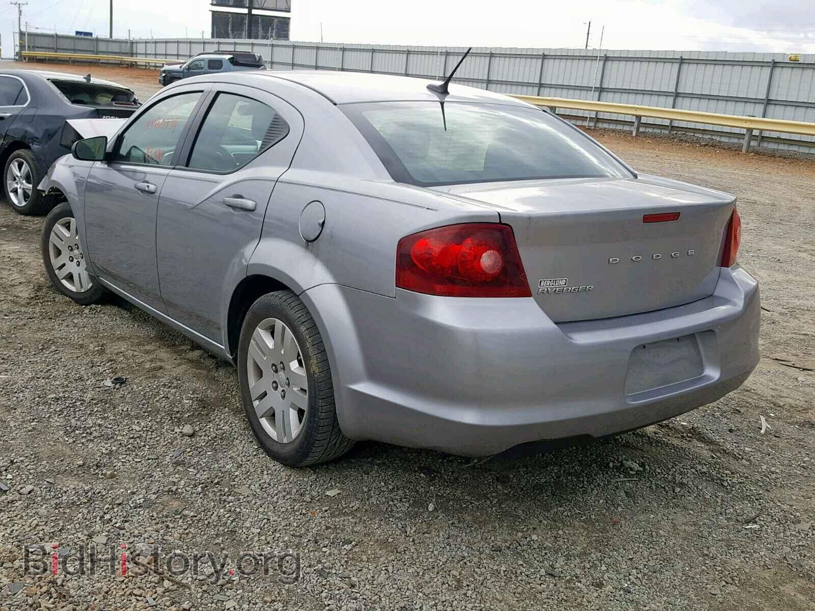 2014 DODGE AVENGER - VIN: 1C3CDZAB6EN144009 - Фото 3