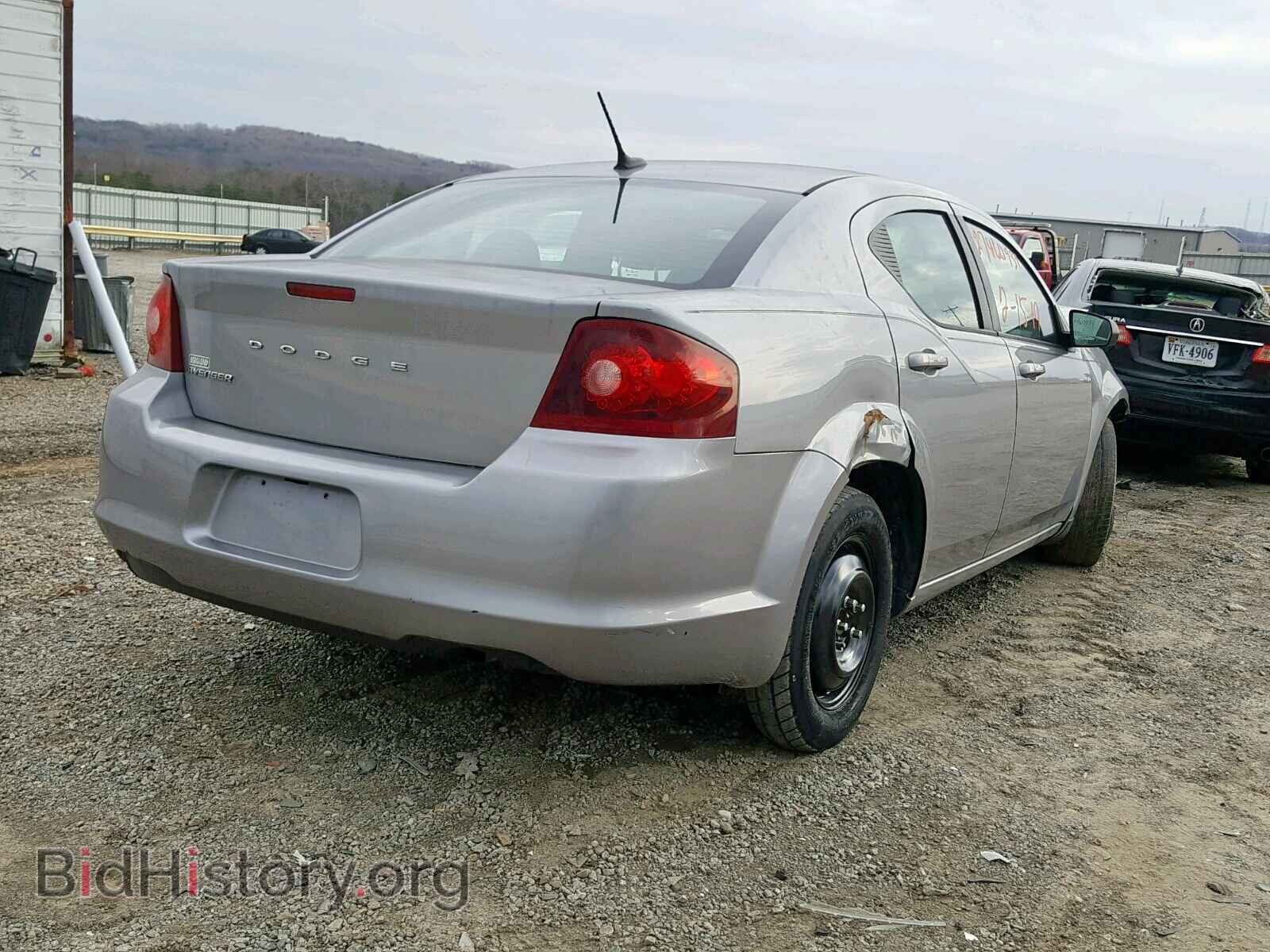 2014 DODGE AVENGER - VIN: 1C3CDZAB6EN144009 - Фото 4