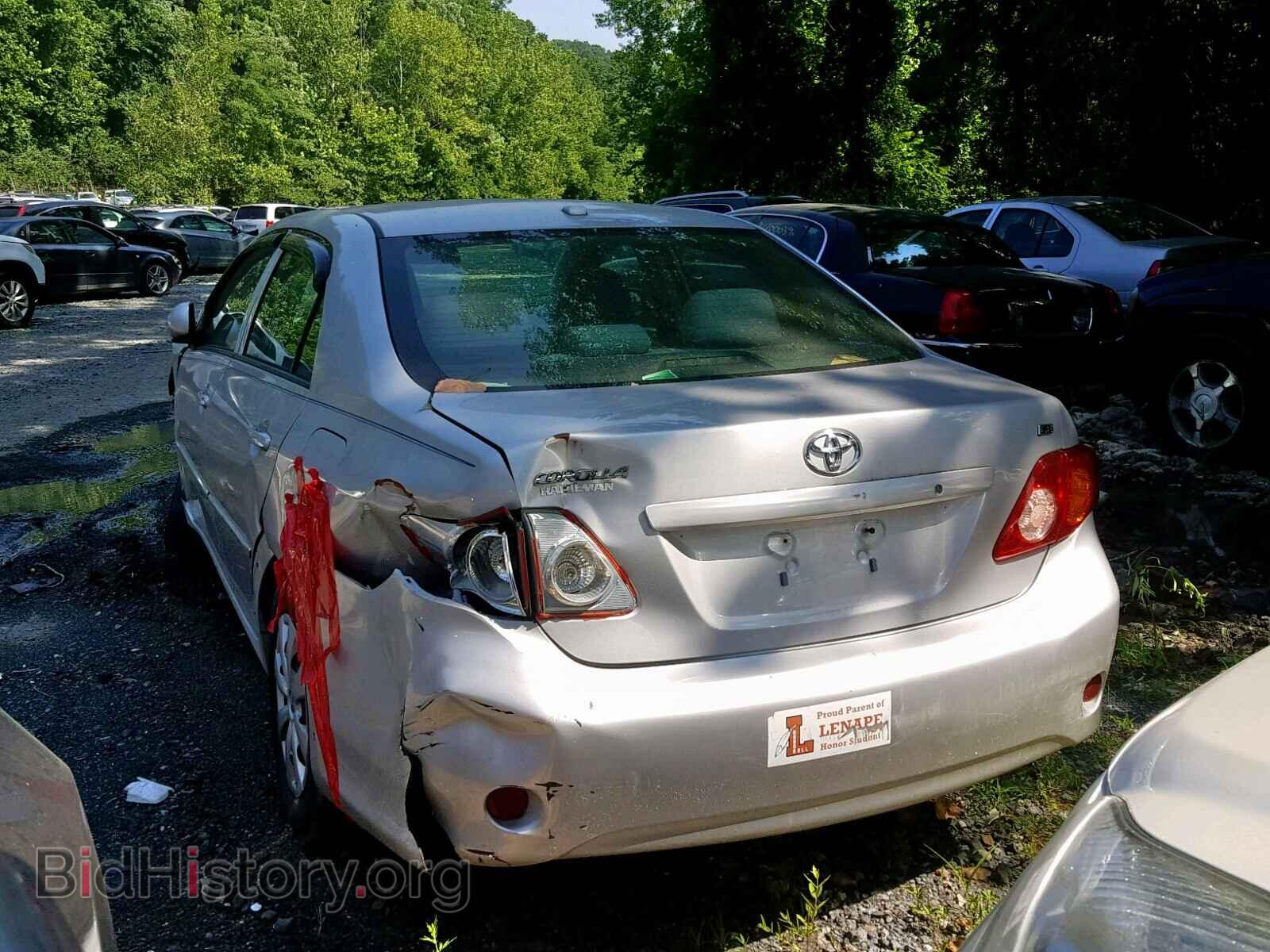 2009 TOYOTA COROLLA BA - VIN: 2T1BU40E59C018688 - Фото 3
