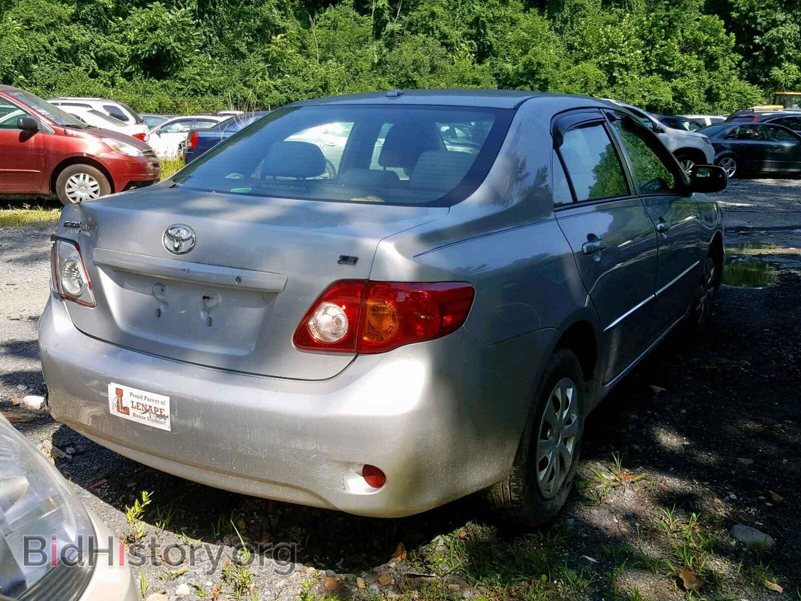 2009 TOYOTA COROLLA BA - VIN: 2T1BU40E59C018688 - Фото 4