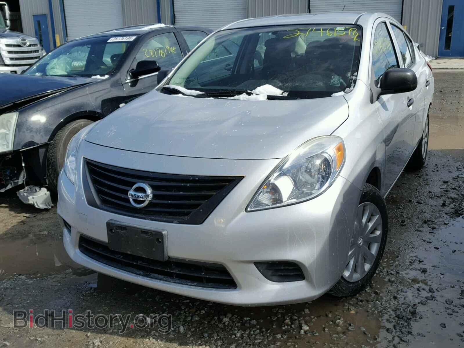 2012 NISSAN VERSA - VIN: 3N1CN7AP3CL852856 - Photo 2
