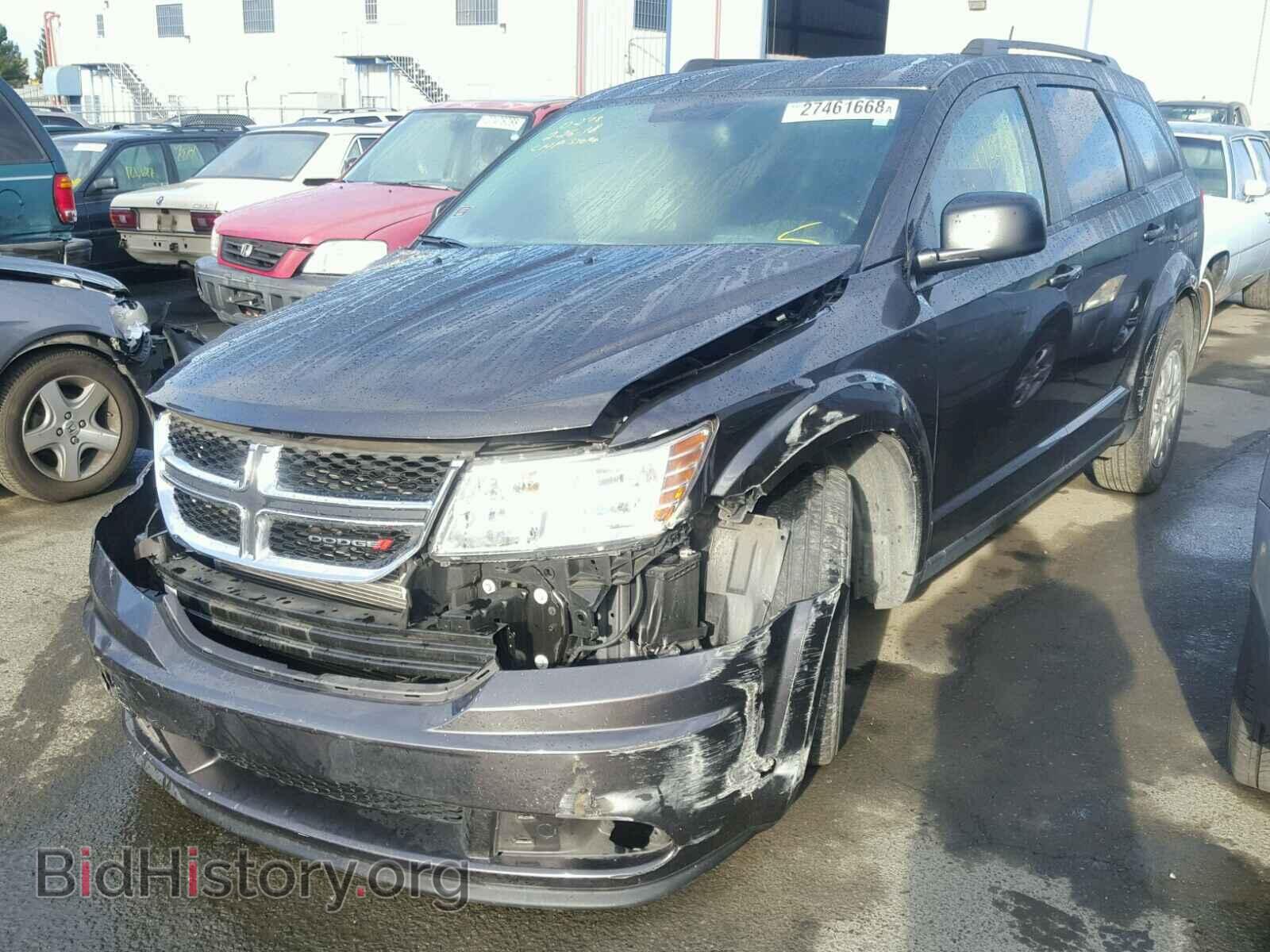 2016 DODGE JOURNEY - VIN: 3C4PDCAB6GT109385 - Фото 2