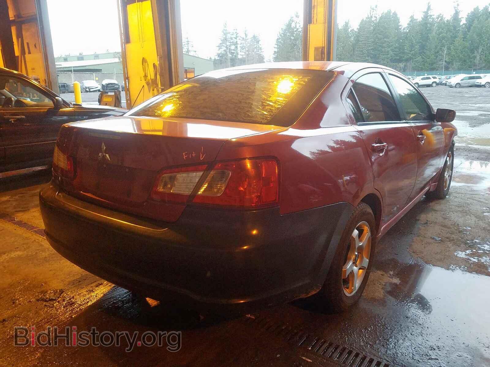 2009 MITSUBISHI GALANT - VIN: 4A3AB36F69E019614 - Фото 4