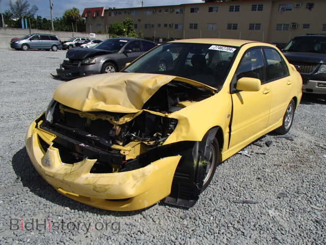 2004 MITSUBISHI LANCER - VIN: JA3AJ86E24U027278 - Фото 2