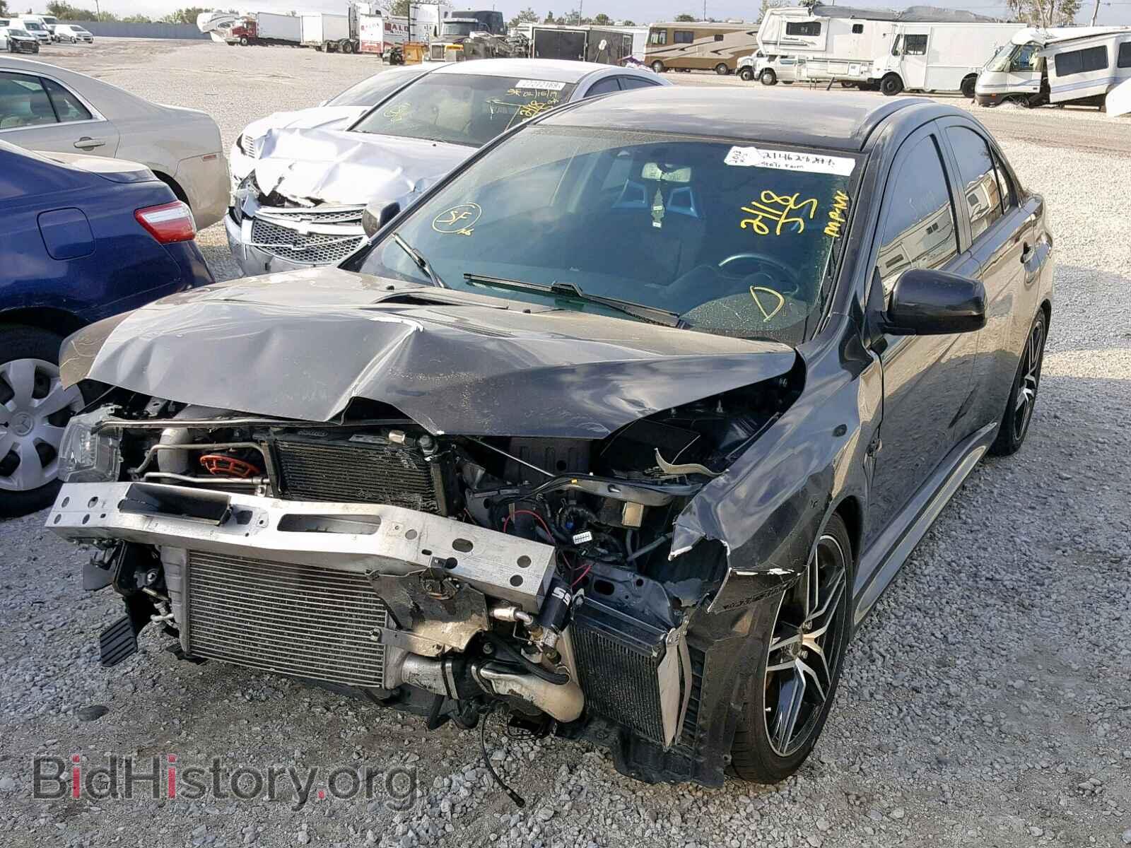 2013 MITSUBISHI EVO - VIN: JA32W5FV2DU007293 - Фото 2