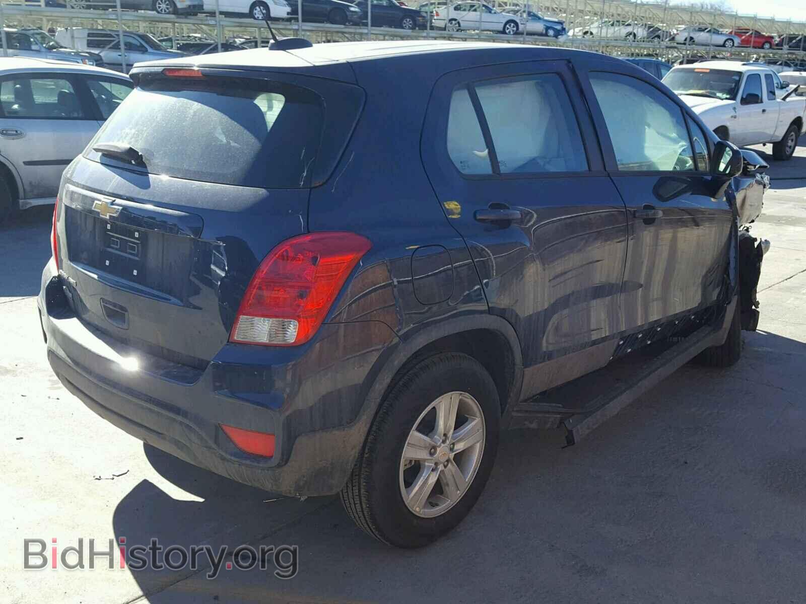 2018 CHEVROLET TRAX - VIN: 3GNCJNSB7JL208426 - Фото 4