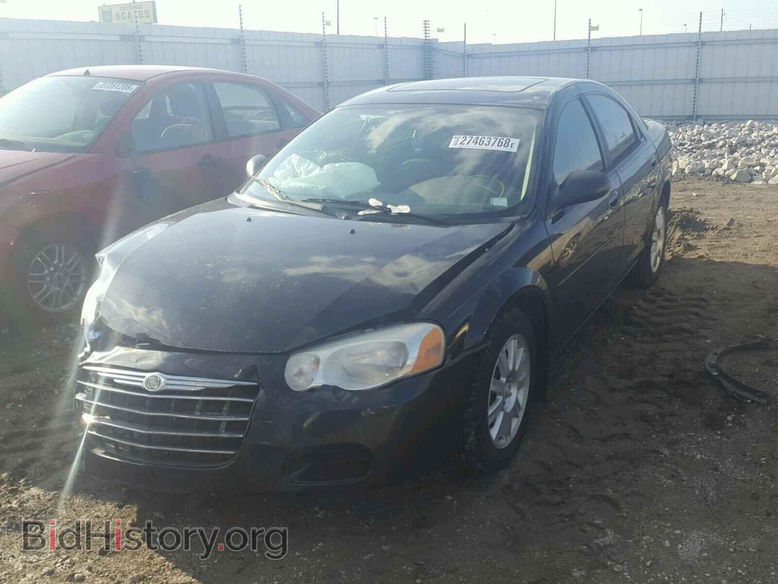 2004 CHRYSLER SEBRING - VIN: 1C3EL46X04N411727 - Фото 2