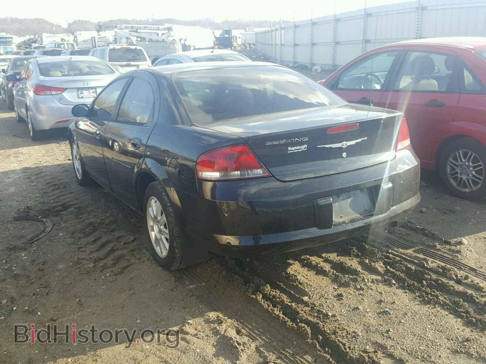 2004 CHRYSLER SEBRING - VIN: 1C3EL46X04N411727 - Фото 3