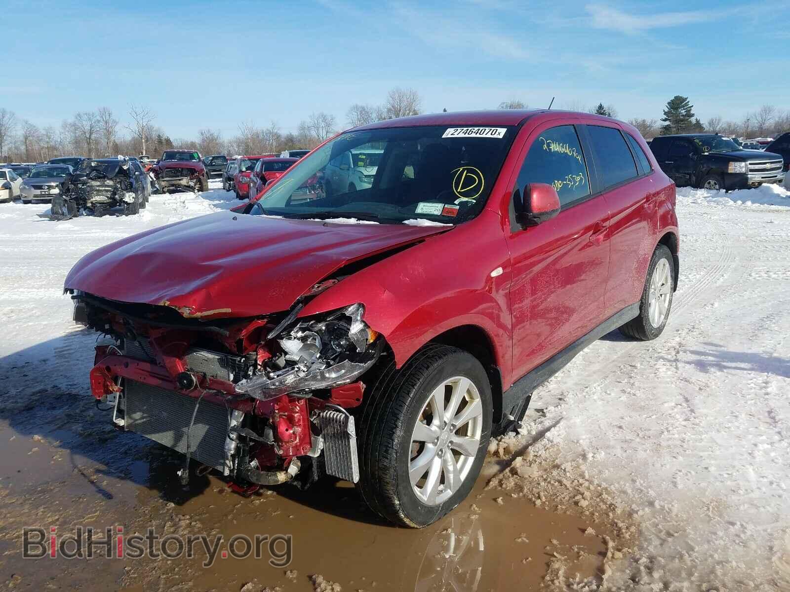 2015 MITSUBISHI OUTLANDER - VIN: 4A4AR3AW9FE044209 - Фото 2