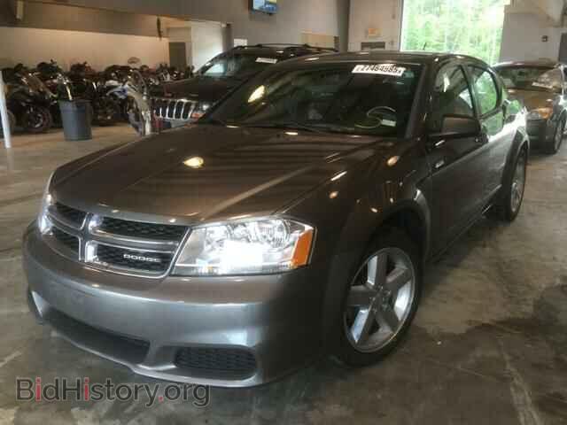 2012 DODGE AVENGER - VIN: 1C3CDZABXCN181903 - Фото 2