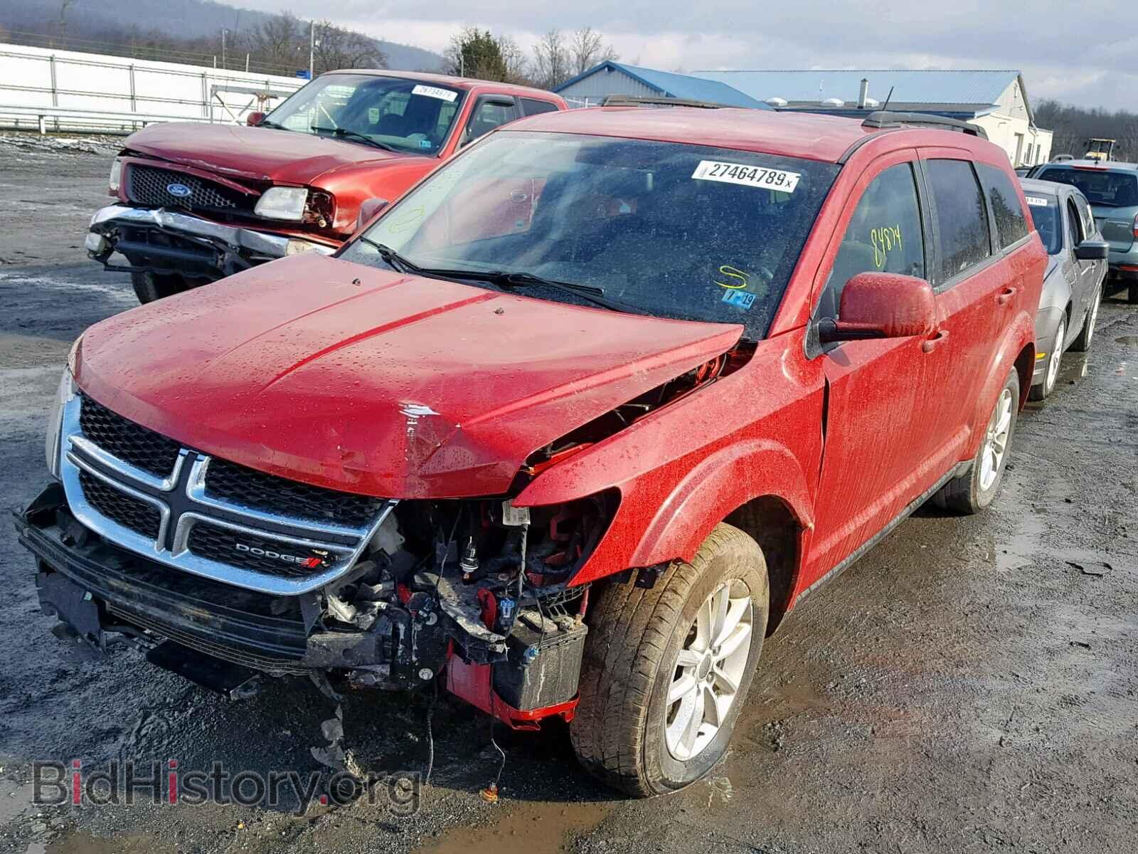 2013 DODGE JOURNEY SX - VIN: 3C4PDCBGXDT587959 - Фото 2