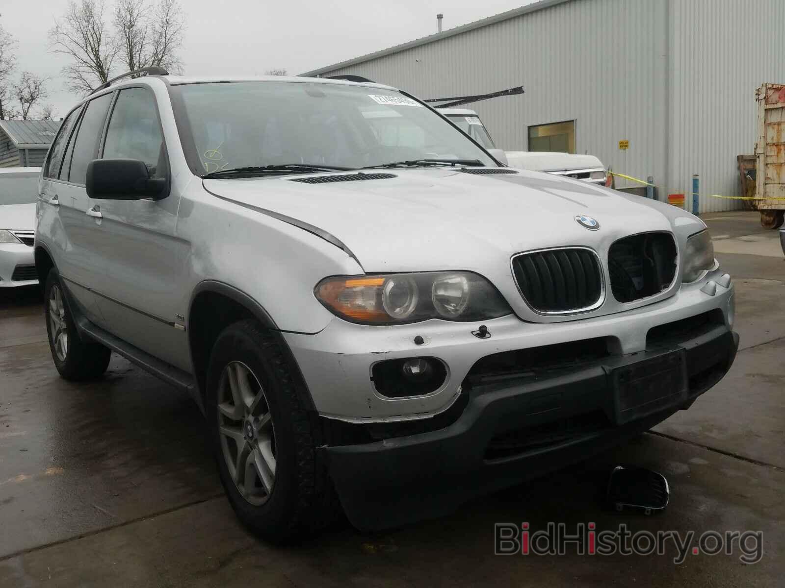 Photo 5UXFA13536LY24875 - BMW X5 2006