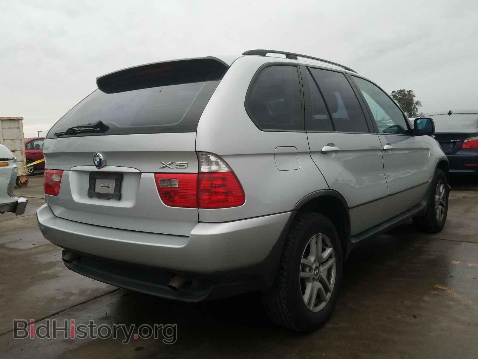 2006 BMW X5 - VIN: 5UXFA13536LY24875 - Фото 4
