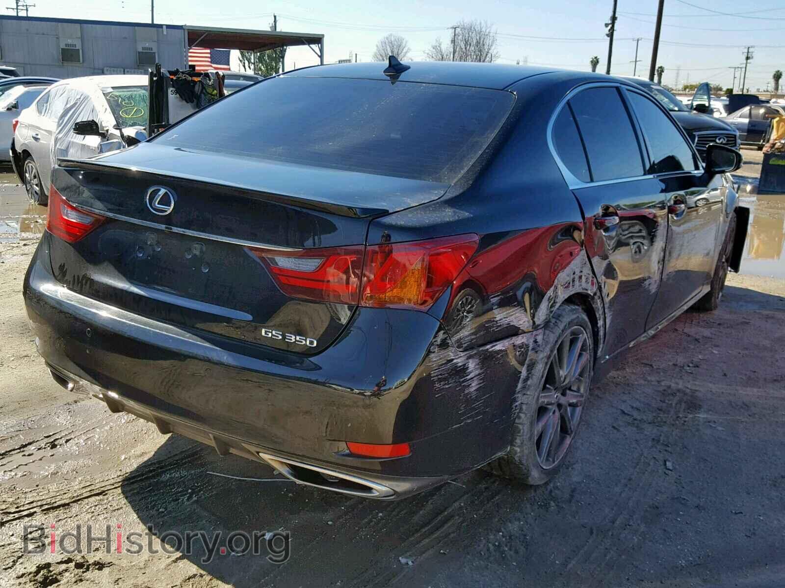 2013 LEXUS GS350 - VIN: JTHBE1BL8D5022908 - Фото 4