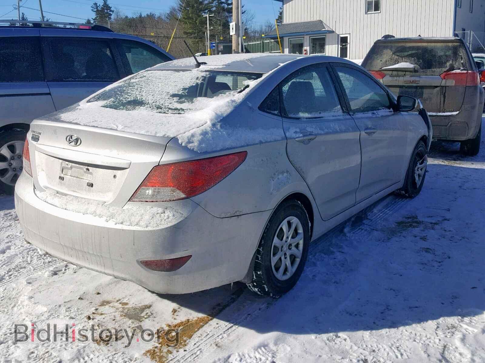 2012 HYUNDAI ACCENT - VIN: KMHCT4AE5CU152774 - Фото 4