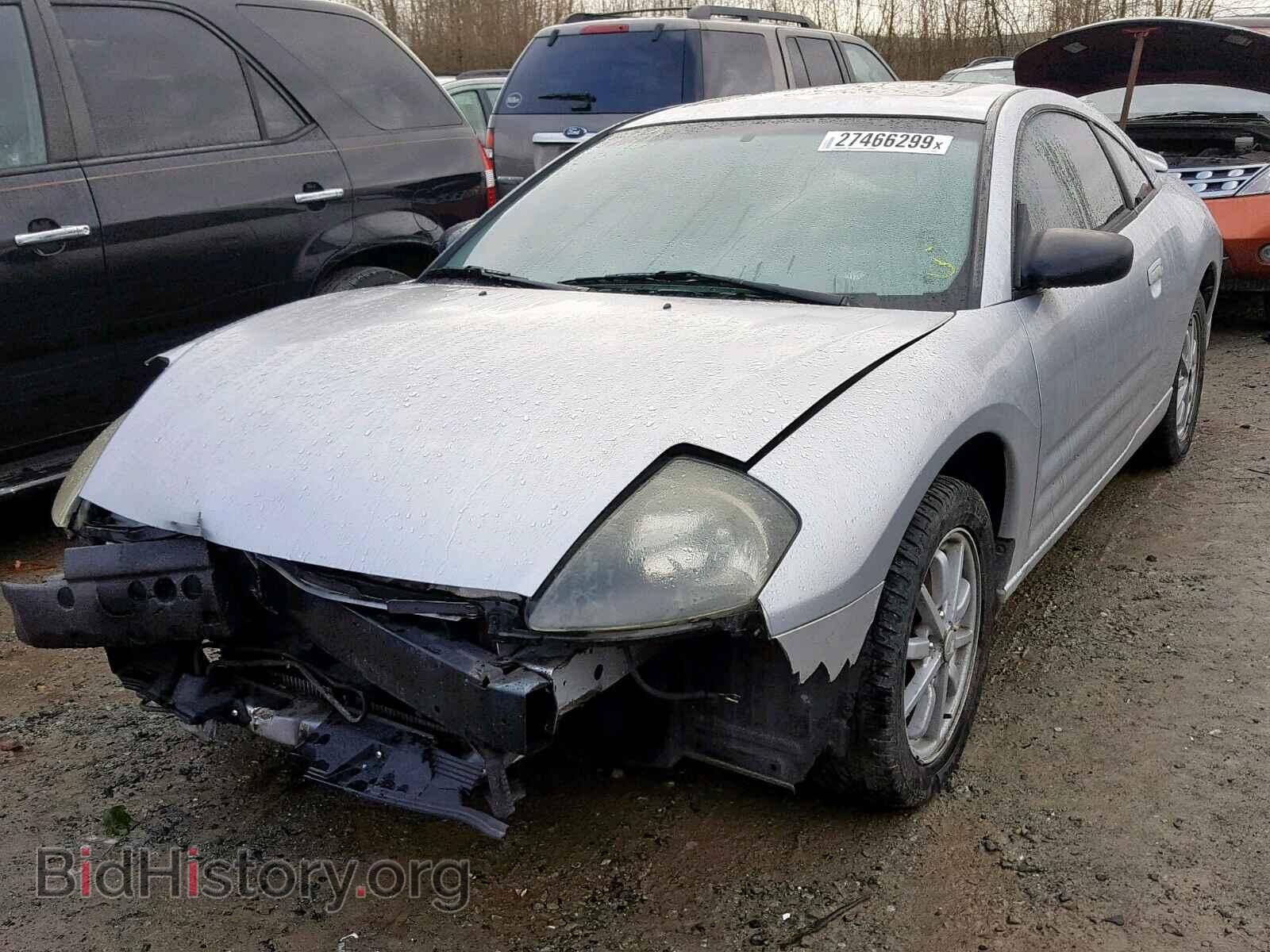 2002 MITSUBISHI ECLIPSE - VIN: 4A3AC44G32E103488 - Фото 2
