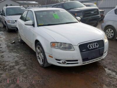2007 Audi A4 A4 2.0T QU, белый — VIN WAUDF78E97A020791, Copart