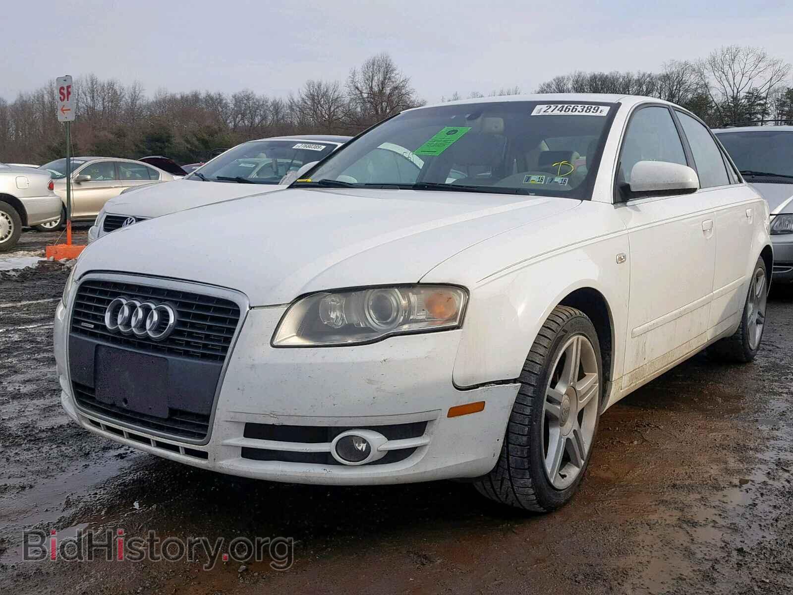 2007 AUDI A4 - VIN: WAUDF78E97A020791 - Фото 2