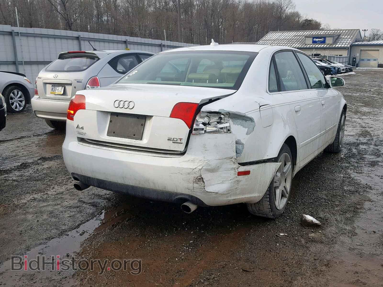 2007 AUDI A4 - VIN: WAUDF78E97A020791 - Фото 4