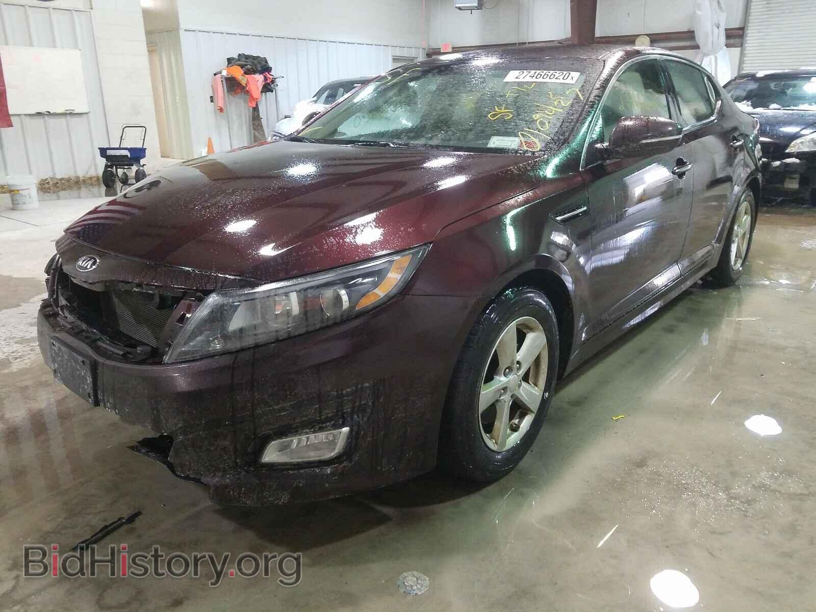 2014 KIA OPTIMA - VIN: 5XXGM4A74EG262499 - Фото 2