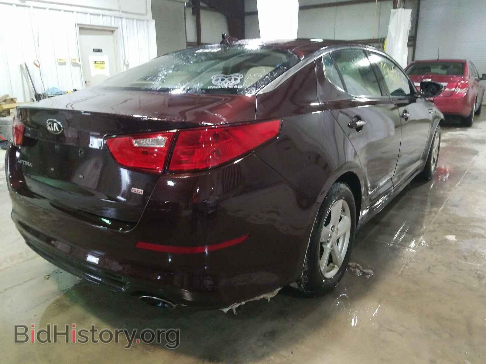 2014 KIA OPTIMA - VIN: 5XXGM4A74EG262499 - Фото 4