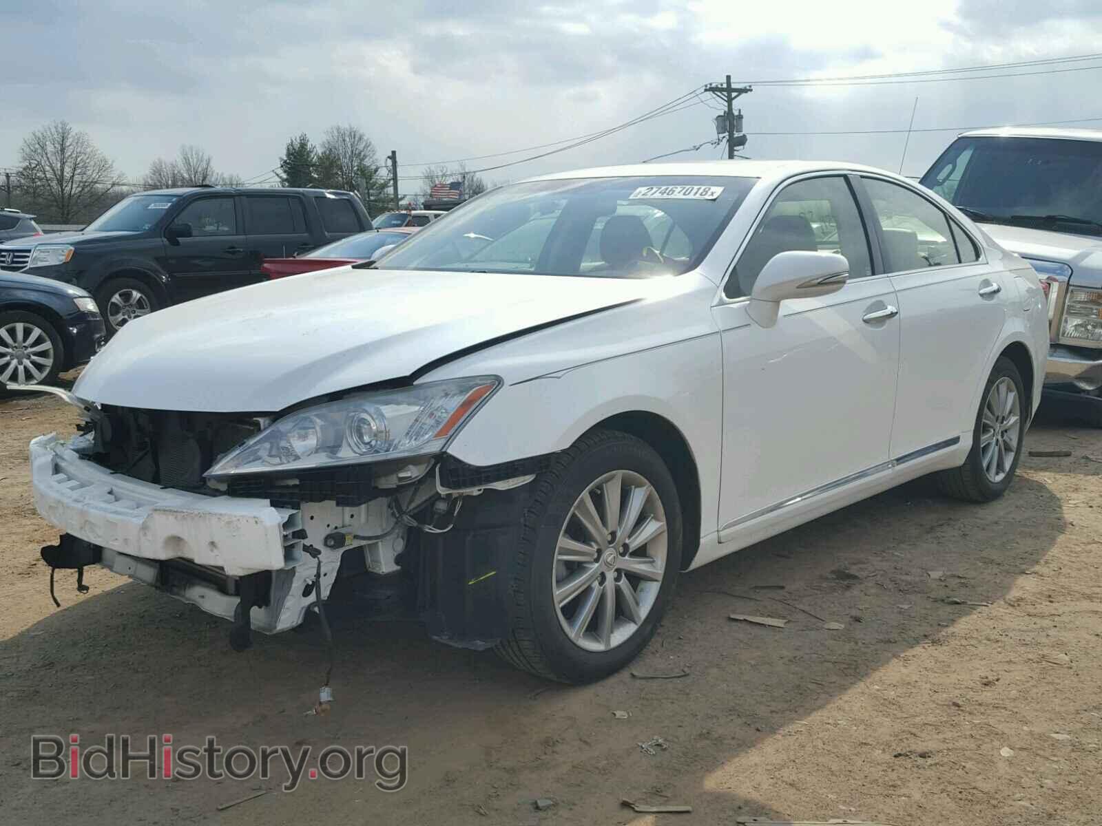2012 LEXUS ES350 - VIN: JTHBK1EG4C2492991 - Фото 2