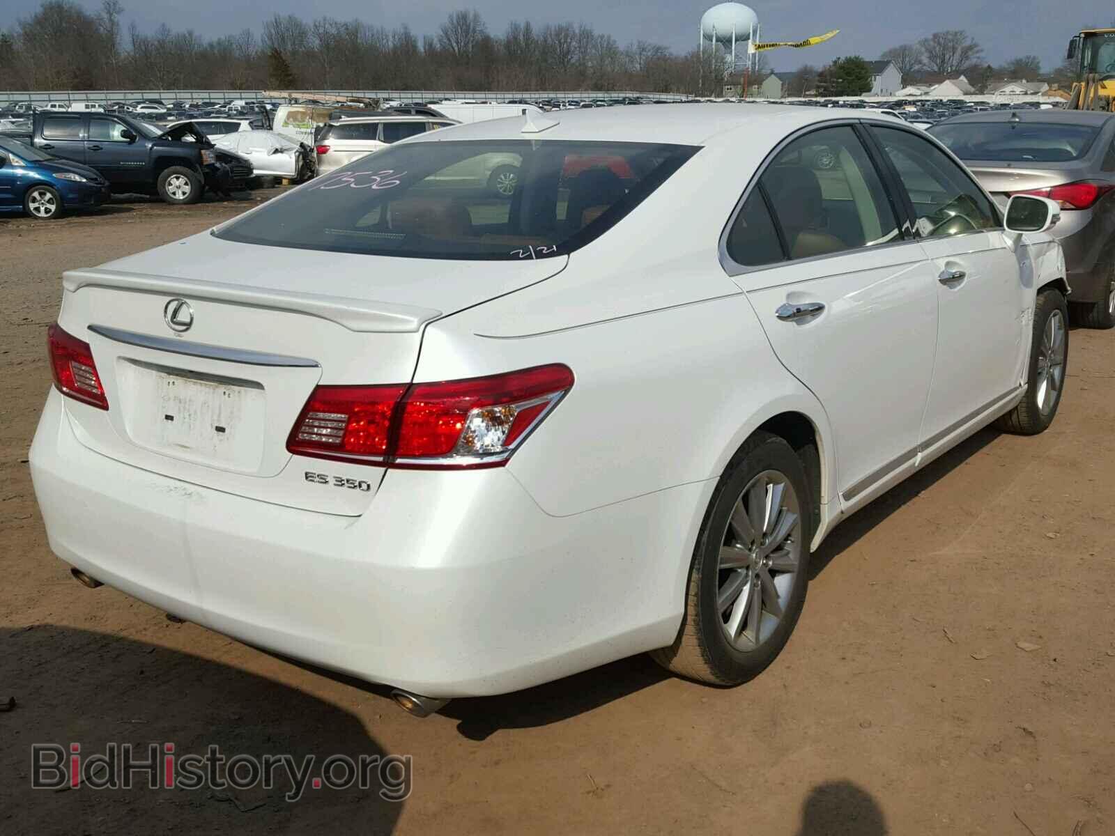 2012 LEXUS ES350 - VIN: JTHBK1EG4C2492991 - Фото 4