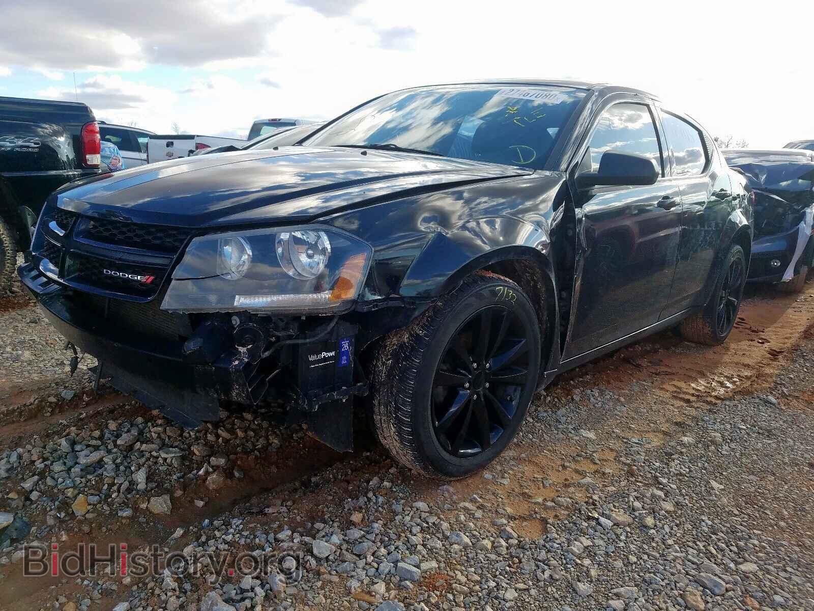 2014 DODGE AVENGER - VIN: 1C3CDZAB2EN222964 - Фото 2
