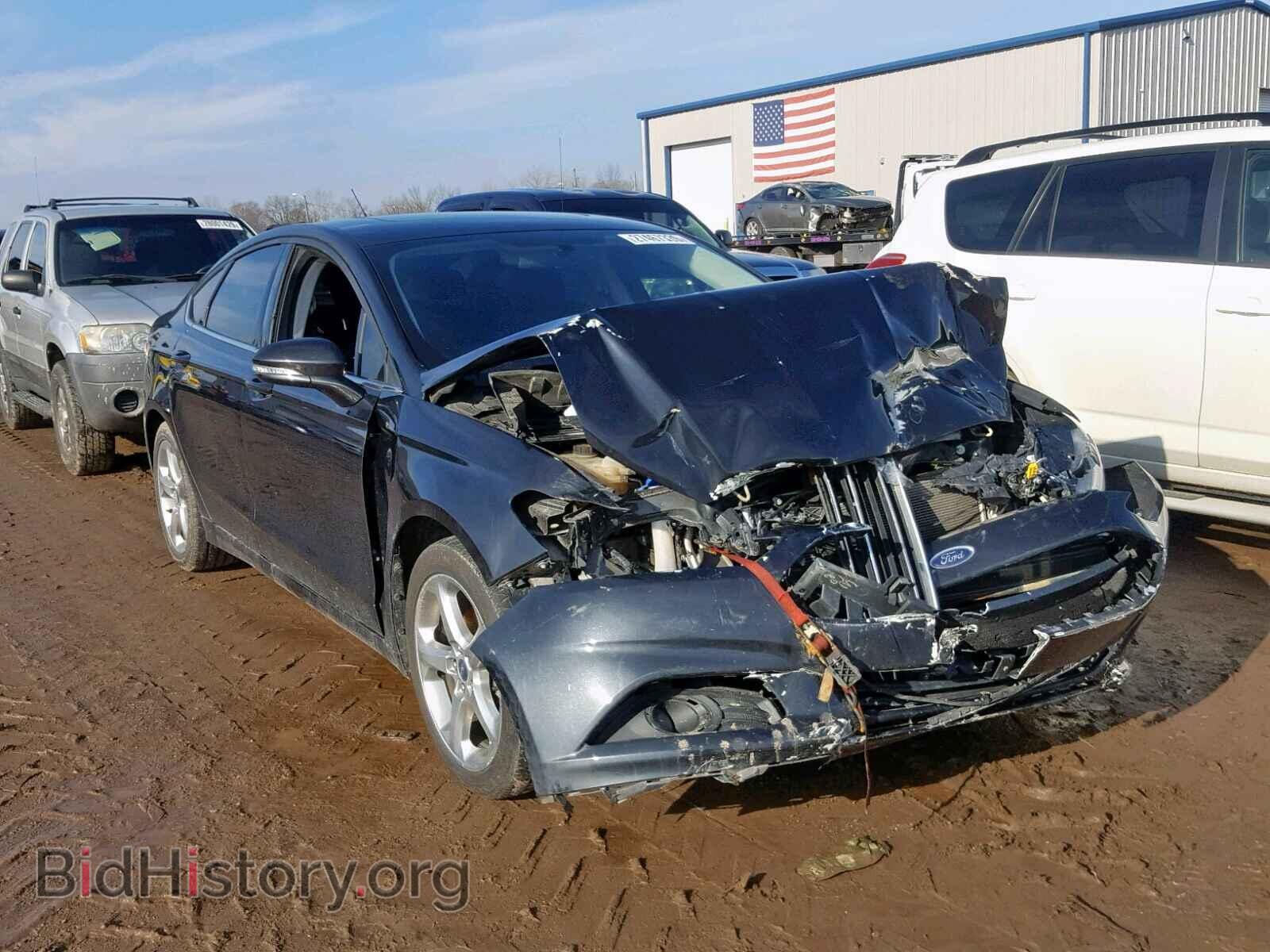 Photo 3FA6P0H96FR125656 - FORD FUSION SE 2015