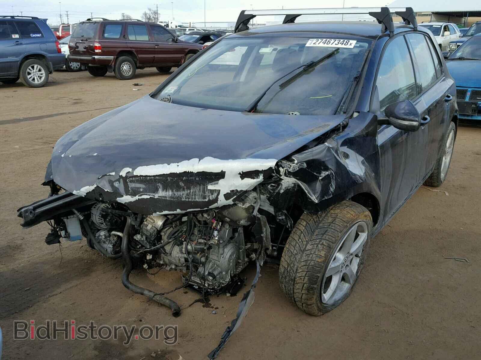 2012 VOLKSWAGEN GOLF - VIN: WVWDB7AJ9CW200923 - Фото 2