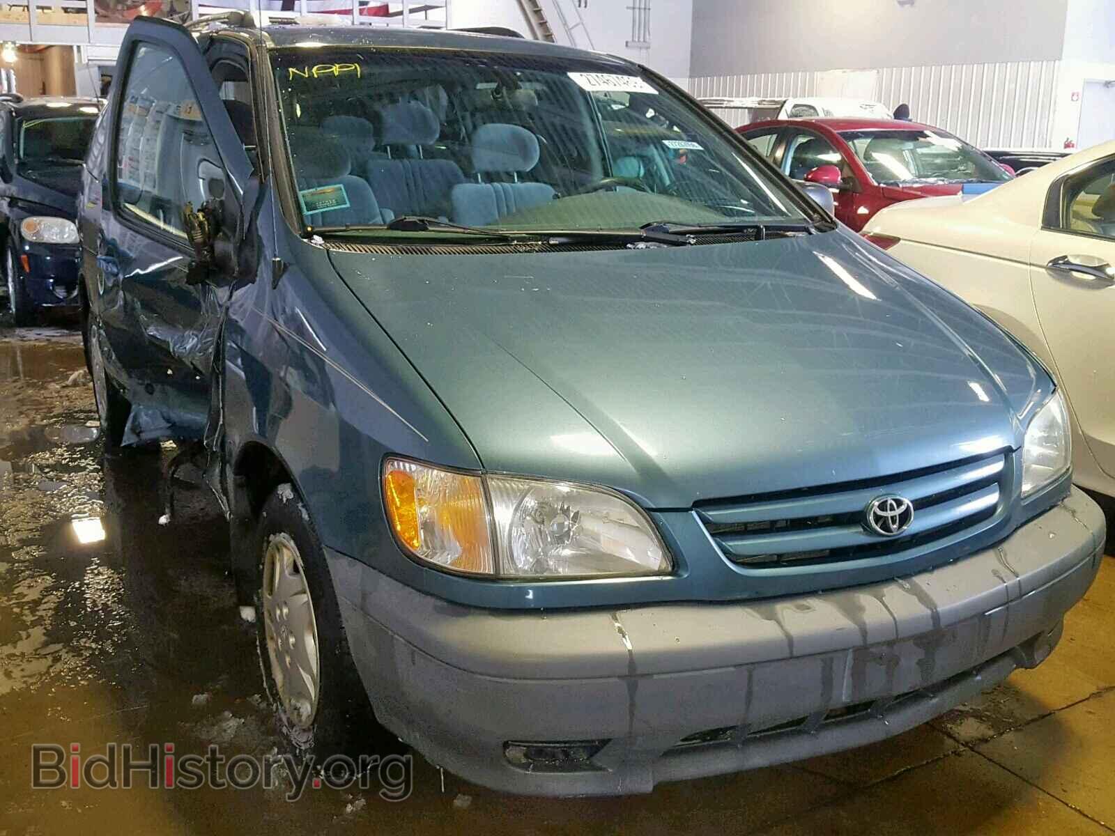 Фотография 4T3ZF13C22U438759 - TOYOTA SIENNA LE 2002