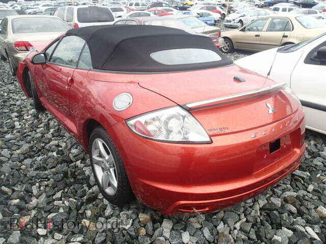 2009 MITSUBISHI ECLIPSE - VIN: 4A3AL25F89E037248 - Фото 3