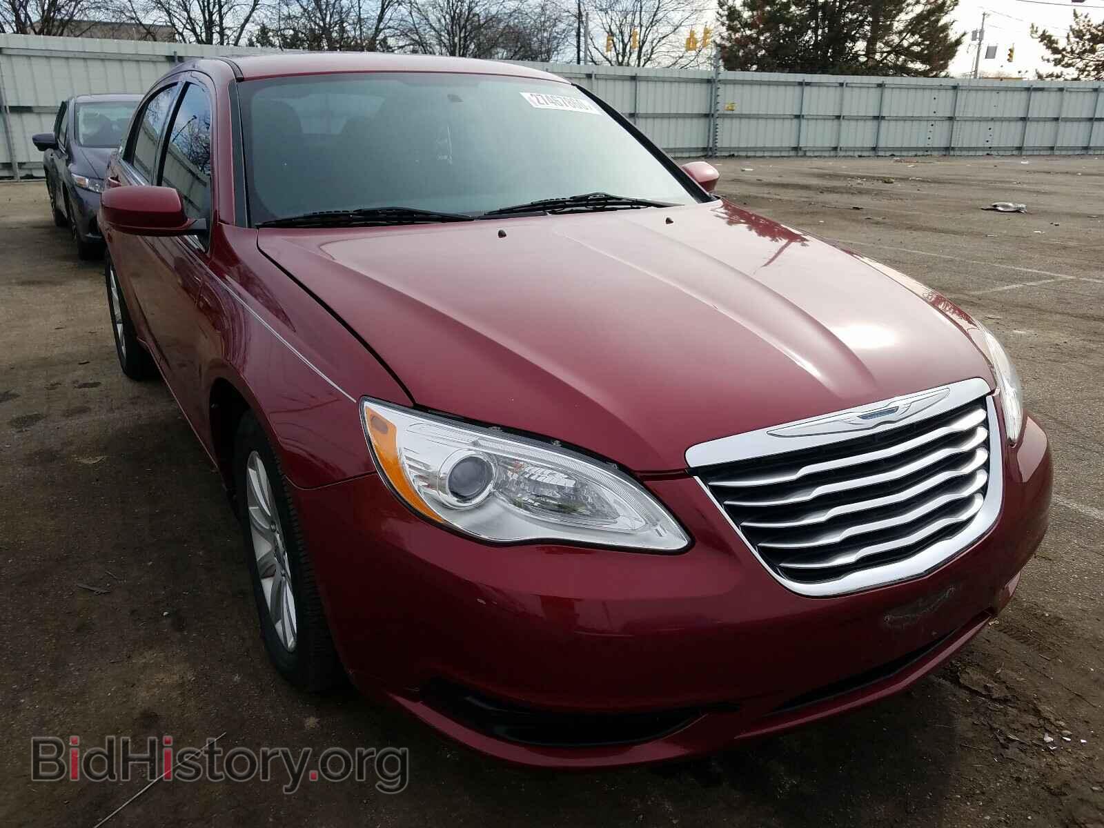 Фотография 1C3CCBBB8CN135687 - CHRYSLER 200 2012
