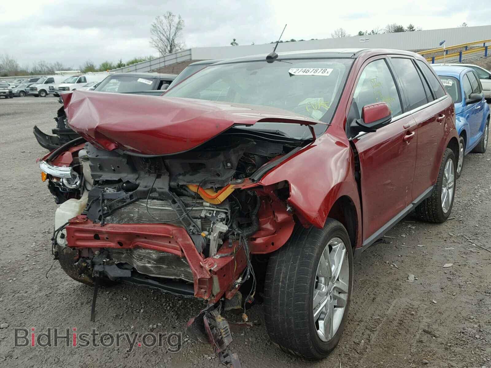 2014 FORD EDGE - VIN: 2FMDK3KC3EBA01682 - Фото 2