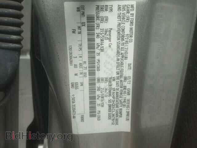 2012 FORD FOCUS - VIN: 1FAHP3H2XCL367812 - Photo 10