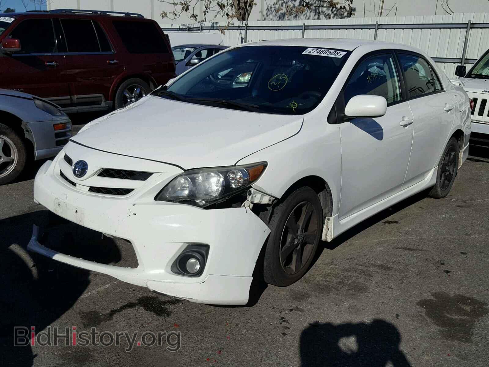 2012 TOYOTA COROLLA BA - VIN: 5YFBU4EE0CP047581 - Фото 2