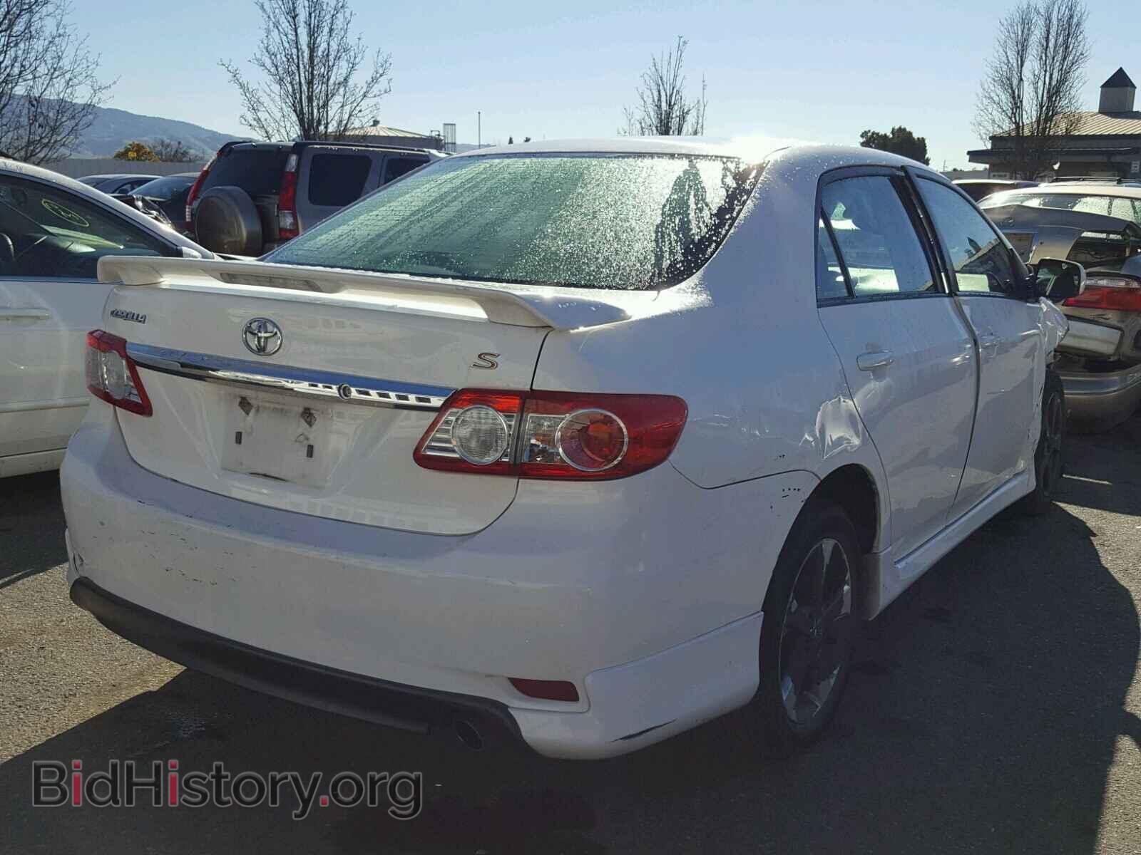 2012 TOYOTA COROLLA BA - VIN: 5YFBU4EE0CP047581 - Фото 4