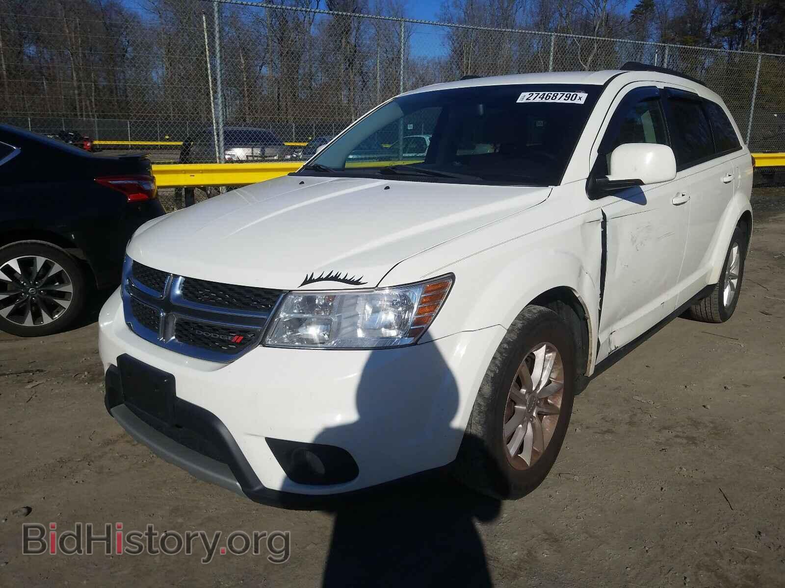 2014 DODGE JOURNEY SX - VIN: 3C4PDCBB8ET103552 - Фото 2
