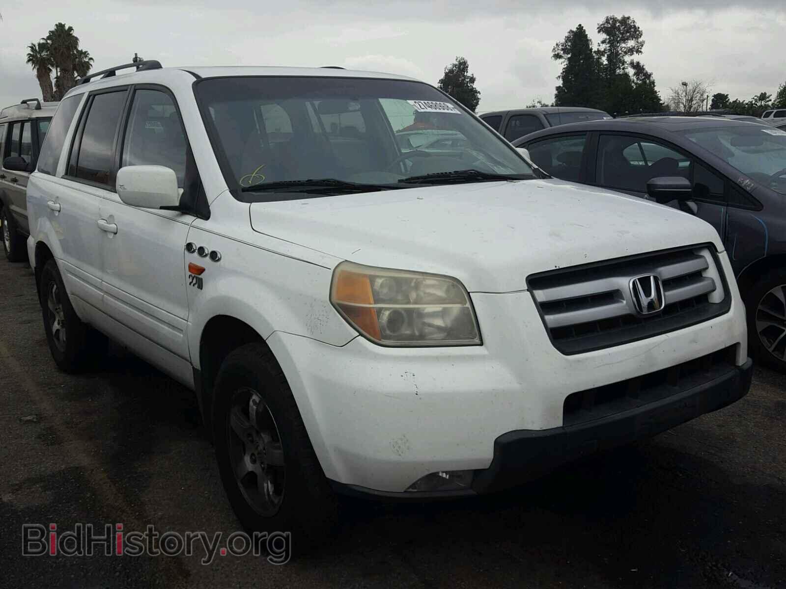 Фотография 5FNYF28706B051006 - HONDA PILOT 2006